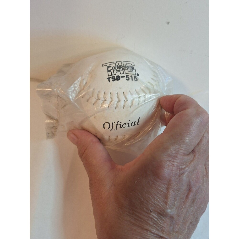 New softball 12 inch Softball TAG Collegiate TSB-515 Cork-center White